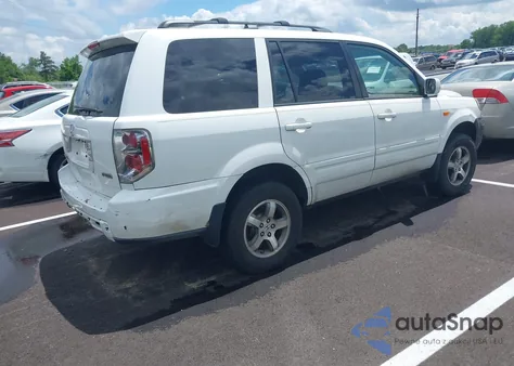 2007 Honda Pilot Ex-L from USA, damaged, VIN 5FNYF18627B024506